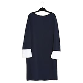 The row-NAVY EASY CHIC M / L-Navy blue