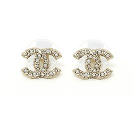 Chanel CC STUDS MICRO PEARLS DIAMS Doré