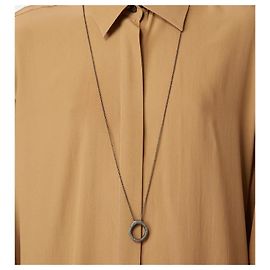 Autre Marque Collar largo Rosa Maria Plata