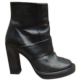 Carven-Carven p ankle boots 36-Black