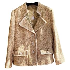 Chanel-6,4K$ Paris/Versailles Jacket-Beige