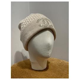 Chanel-Hats-Beige