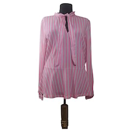 Top à rayures rose Marc Cain Taille M Rose
