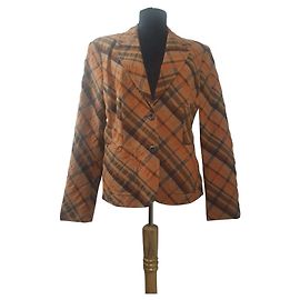 Blazer Strenesse blu in cotone Multicolore