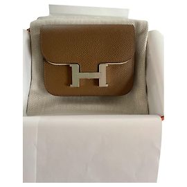 Hermès Slim Belt Pouch Dark brown
