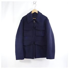 [Used] ACNE STUDIOS MUTUAL PAW17 Wool jacket Navy blue