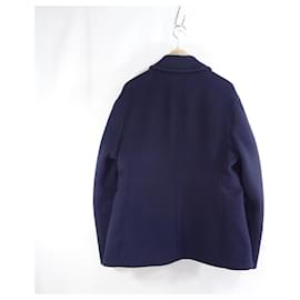 Acne-[Used] ACNE STUDIOS MUTUAL PAW17 Wool jacket-Navy blue