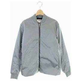 [Gebraucht] Acne Studios Bomberjacke Blouson Äußerer Reißverschluss 34 Grau Silber Silber / CM ■ OS Herren Grau