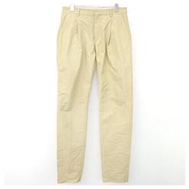 Acne-[Used]Acne Studios Acne Studios BOSTON W POP Cotton Poplin Rousers Pants Beige 44 men's-Beige