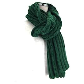 Acne-[Used]ACNE STUDIOS acne studios muffler men's --green ONE SIZE ONE SIZE VIRGIN WOOL cable knitting muffler-Green