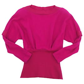 Dior-Dior Pullover und Rock Anzug-Pink