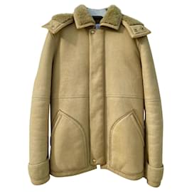 Loewe-Shearling jacket-Beige
