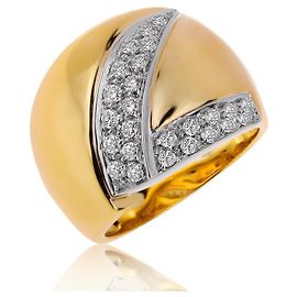 Bague or diamant Damiani Autre
