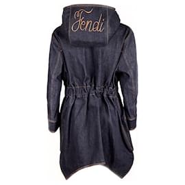 Fendi-Denim Parka Fendi-Other