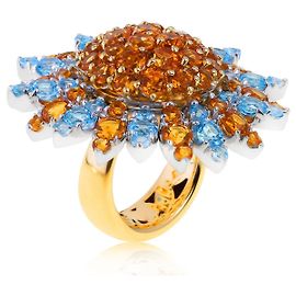 Anillo de citrino Pasquale Bruni Otro