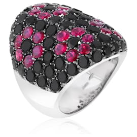 Pasquale Bruni Ruby and Black Diamond Ring Other