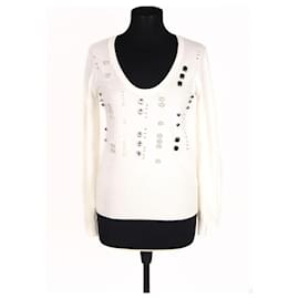 Liu.Jo Pullover mit Dekor Weiß