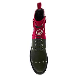 Fendi-Shoes with spikes-Red