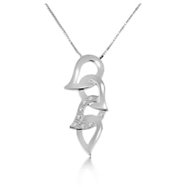 Pendant with diamonds Cacharel Other