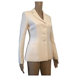 Dior-Dior Bar Jacket Ecru-Cream