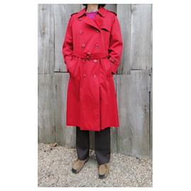 Burberry-Trench Burberry-Red