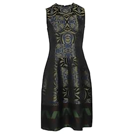 Etro-Etro Jacquard Sleeveless Dress in Multicolor Polyester-Other