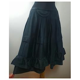 Baum und Pferdgarten-Skirts-Black