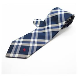 Cravate Burberry Bleu