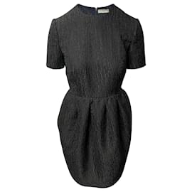 Balenciaga-Balenciaga Mini Dress in Black Polyester-Black