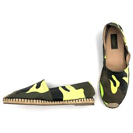 Espadrillas Valentino in tela mimetica fluo Multicolore