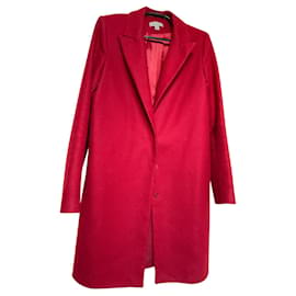Cos Red wool coat Red