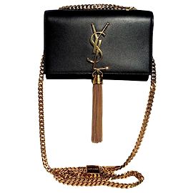 Saint Laurent Pompon monogramme Kate Noir