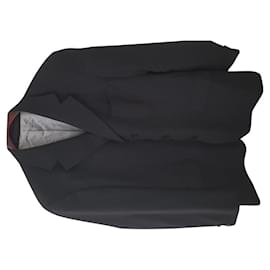 Yves Saint Laurent-Blazers Jackets-Black