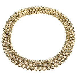 Colar Piaget "Glancy" em ouro amarelo e diamantes. Outro
