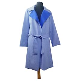 Autre Marque-Coats, Outerwear-White,Blue