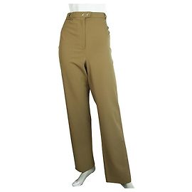 Laurèl Laurel Chestnut Brown Straight Leg Kleid Court Hose Hosengröße 42 Braun