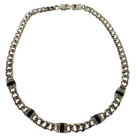 Balmain Collane Nero Bianco Gold hardware