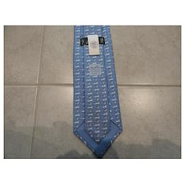 Hermès-new hermès tie 2021-Blue