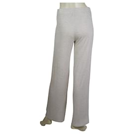 Autre Marque-Majestic Filatures Extra Fine Beige jogger sweatpants trousers pants Size 1-White