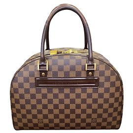 Bolsa Louis Vuitton Nolita Marrom Damier Ebene Marrom