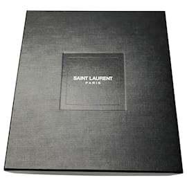 Yves Saint Laurent-Saint Laurent Tribute Plateau-Sandalen mit Schlangenleder-Effekt aus mehrfarbigem Leder-Mehrfarben