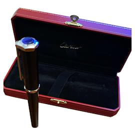 Cartier-Penna Roller Santos Dumont-Nero