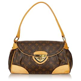 Louis Vuitton-Louis Vuitton Brown Monogram Beverly MM-Brown