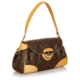 Louis Vuitton-Monogramm-Beverly Millimeter Louis Vuittons Brown-Braun