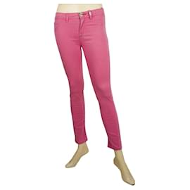 Philipp Plein-Calça jeans skinny de Phillip Plein Devil’s Food Jeggins Pink Fuchsia 26-Fuschia