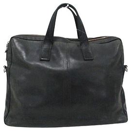 Porte-documents Lanvin Noir