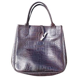 Longchamp Reed Castanho escuro