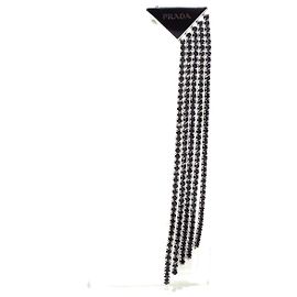 Boucle d'oreille Prada Argenté