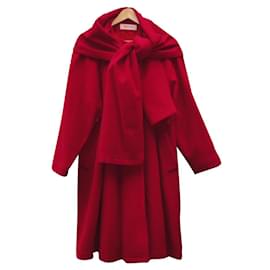 Autre Marque-Manteaux, Vêtements d'extérieur-Rouge