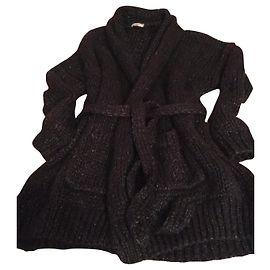 Mes Demoiselles ... lange Strickjacke, seltenes Colette-Modell Schwarz